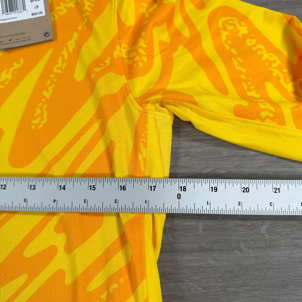 Nike Youth Gardien V Goalkeeper Jersey size XL FD7481-719 Yellow NWT